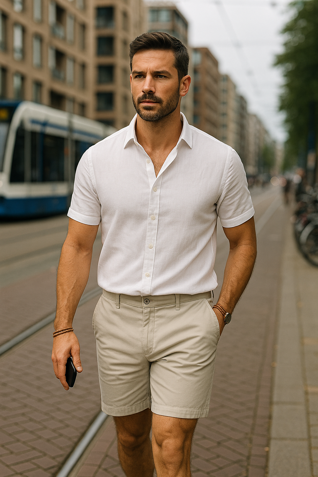 Męskie szorty Chino